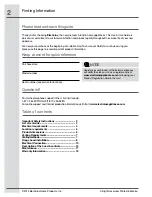 Preview for 2 page of Electrolux E30WV60PPS Installation, Use & Care Manual