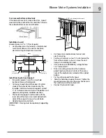 Preview for 9 page of Electrolux E30WV60PPS Installation, Use & Care Manual