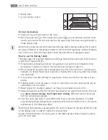 Preview for 18 page of Electrolux E3101-5 User Manual