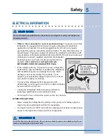 Preview for 5 page of Electrolux E32AF75FPS - Icon - Refrigerator Use & Care Manual