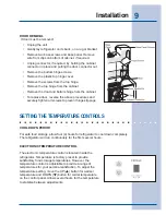 Preview for 9 page of Electrolux E32AF75FPS - Icon - Refrigerator Use & Care Manual