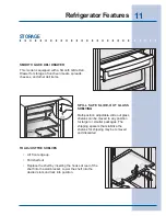 Preview for 11 page of Electrolux E32AF75FPS - Icon - Refrigerator Use & Care Manual