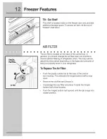 Preview for 12 page of Electrolux E32AF75GTT - Icon - Refrigerator Use & Care Manual