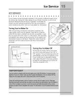 Preview for 15 page of Electrolux E32AF75GTT - Icon - Refrigerator Use & Care Manual