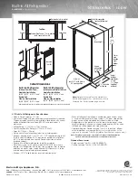 Preview for 2 page of Electrolux E32AR75FPS Specification Sheet