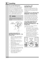 Preview for 8 page of Electrolux E32AR85PQSA Use & Care Manual