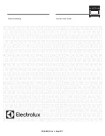 Electrolux E36DF76TPS Use And Care Manual preview