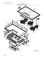 Preview for 4 page of Electrolux E36EC65ESS - Icon 36"Drop-in Electric Cooktop Factory Parts Catalog