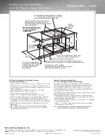 Предварительный просмотр 3 страницы Electrolux E36EC65ESS - Icon 36"Drop-in Electric Cooktop Specification Sheet