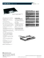 Preview for 1 page of Electrolux E36EC65ESS - Icon 36"Drop-in Electric Cooktop Specifications