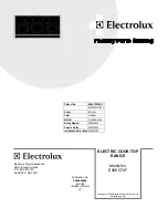 Предварительный просмотр 1 страницы Electrolux E36EC70FSS2 Factory Parts Catalog