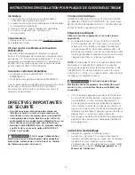 Preview for 14 page of Electrolux E36EC75DSS Installation Instructions Manual