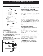 Предварительный просмотр 4 страницы Electrolux E36GC70FSS - Icon 36 Inch Drop-In Gas Cooktop Installation Instructions Manual