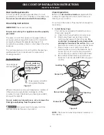 Предварительный просмотр 6 страницы Electrolux E36GC70FSS - Icon 36 Inch Drop-In Gas Cooktop Installation Instructions Manual