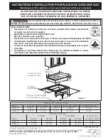 Предварительный просмотр 15 страницы Electrolux E36GC70FSS - Icon 36 Inch Drop-In Gas Cooktop Installation Instructions Manual