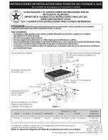 Preview for 9 page of Electrolux E36GC75E - Icon Cooktops Installation Instructions Manual