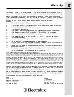 Preview for 17 page of Electrolux E36GC76PRS Use And Care Manual