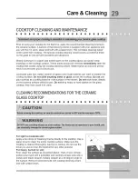 Preview for 29 page of Electrolux E36GF76HP2 Use & Care Manual