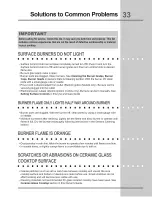 Preview for 33 page of Electrolux E36GF76HP2 Use & Care Manual