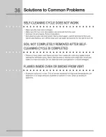 Preview for 36 page of Electrolux E36GF76HP2 Use & Care Manual