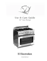 Preview for 1 page of Electrolux E36GF76HPS3 Use & Care Manual