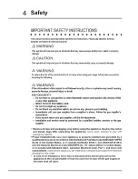 Preview for 4 page of Electrolux E36GF76HPS3 Use & Care Manual