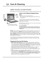 Preview for 24 page of Electrolux E36GF76HPS3 Use & Care Manual