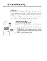 Preview for 32 page of Electrolux E36GF76HPS3 Use & Care Manual