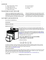 Preview for 2 page of Electrolux E36GF76T Use And Care Manual