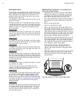 Preview for 24 page of Electrolux E36GF76T Use And Care Manual