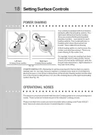 Preview for 18 page of Electrolux E36IC75FSS1 Use & Care Manual