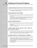 Preview for 22 page of Electrolux E36IC75FSS1 Use & Care Manual