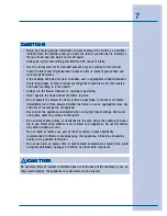 Preview for 7 page of Electrolux E36WV60EPS Use & Care Manual