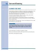 Preview for 10 page of Electrolux E36WV60EPS Use & Care Manual