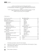 Preview for 2 page of Electrolux E3781-5 User Manual