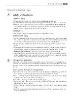 Preview for 3 page of Electrolux E3781-5 User Manual