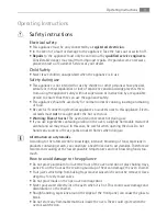 Preview for 3 page of Electrolux E4105-5 User Manual