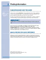 Preview for 2 page of Electrolux E46GC66ESS Use & Care Manual