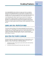 Preview for 11 page of Electrolux E46GC66ESS Use & Care Manual