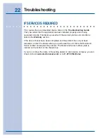 Preview for 22 page of Electrolux E46GC66ESS Use & Care Manual