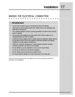 Предварительный просмотр 17 страницы Electrolux E48GC76EPS - 48" Sealed Burner Slide-In Gas Cooktop Installation Instructions Manual