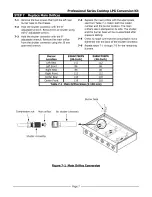 Предварительный просмотр 27 страницы Electrolux E48GC76EPS - 48" Sealed Burner Slide-In Gas Cooktop Installation Instructions Manual