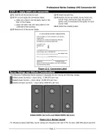 Предварительный просмотр 31 страницы Electrolux E48GC76EPS - 48" Sealed Burner Slide-In Gas Cooktop Installation Instructions Manual