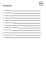 Preview for 2 page of Electrolux E4WMSTPN1 Manual