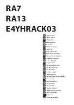 Preview for 1 page of Electrolux E4YHRACK03 Manual