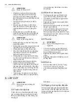 Preview for 22 page of Electrolux E6203IOK User Manual