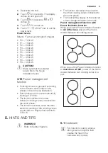 Предварительный просмотр 11 страницы Electrolux E6953FOK User Manual