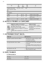 Предварительный просмотр 66 страницы Electrolux E6AF1-6ST Manual