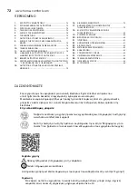 Предварительный просмотр 72 страницы Electrolux EACS/I-HAV/N8_22Y EEC User Manual