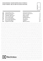 Electrolux EAL6140WOU User Manual preview